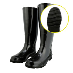 Women's Black Rain Boot