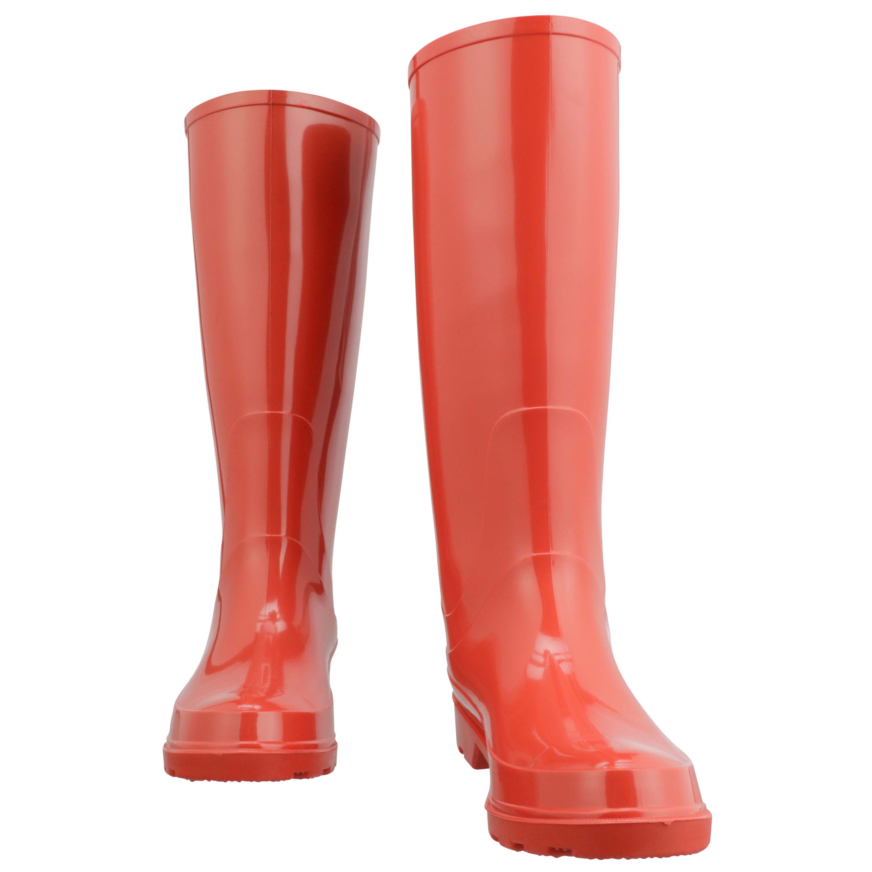 Red rain boots for sale Clearance