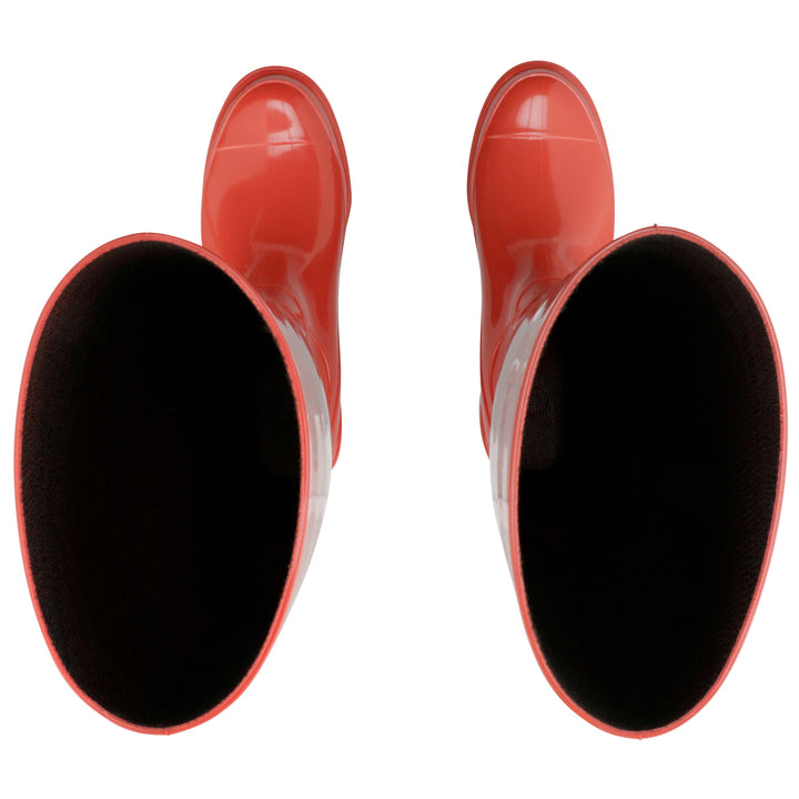 Women's Red Rain Boot Sienna