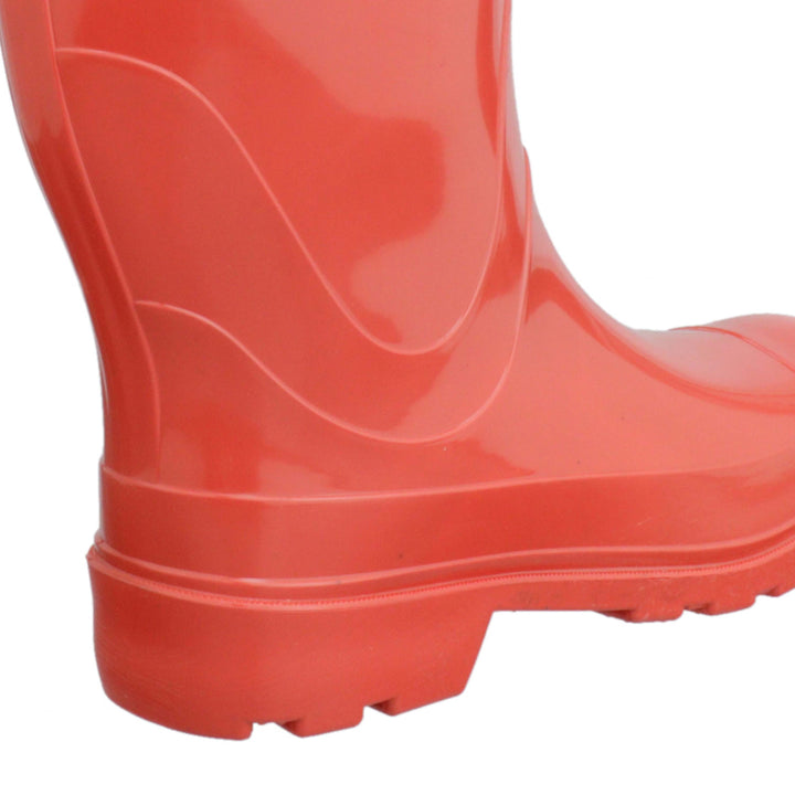 Women's Red Rain Boot Tomato
